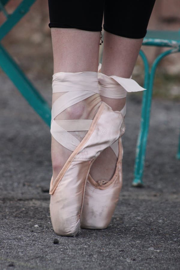 Ballerina Feet stock photo. Image of studio, arts, event - 14232882