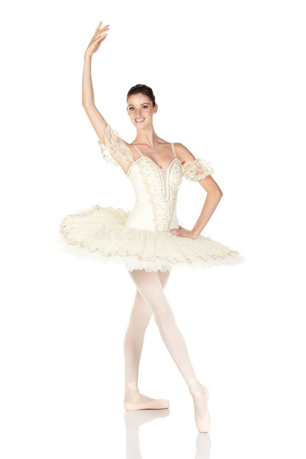 Ballerinacaucasianbarn royaltyfria bilder