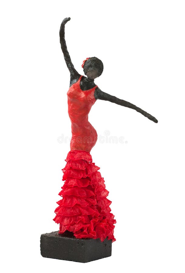 Ballerino Statue di flamenco immagine stock libera da diritti Ballerino Statue di flamenco immagine stock libera da diritti