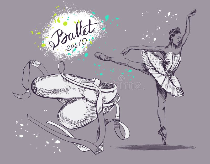 Ballet vector illustration