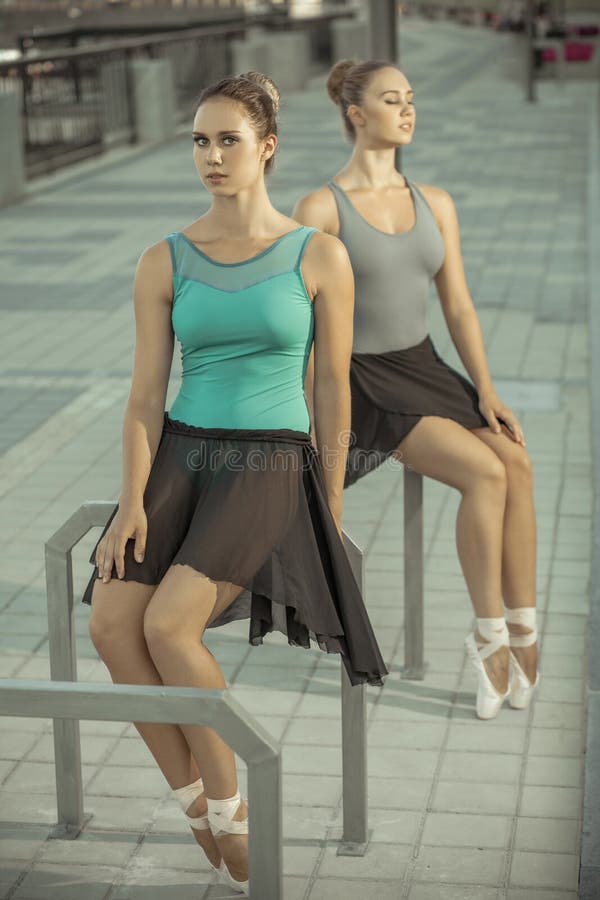 Ballet in the city. stock image Ballet in the city. stock image