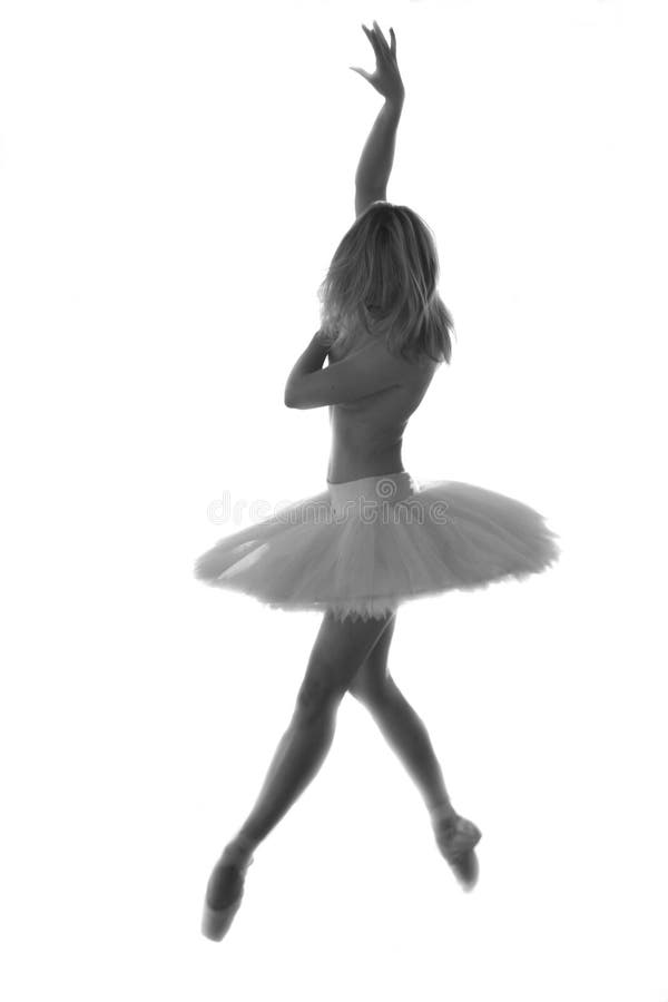 Ballet dancer performing in studio stock photo Ballet dancer performing in studio stock photo