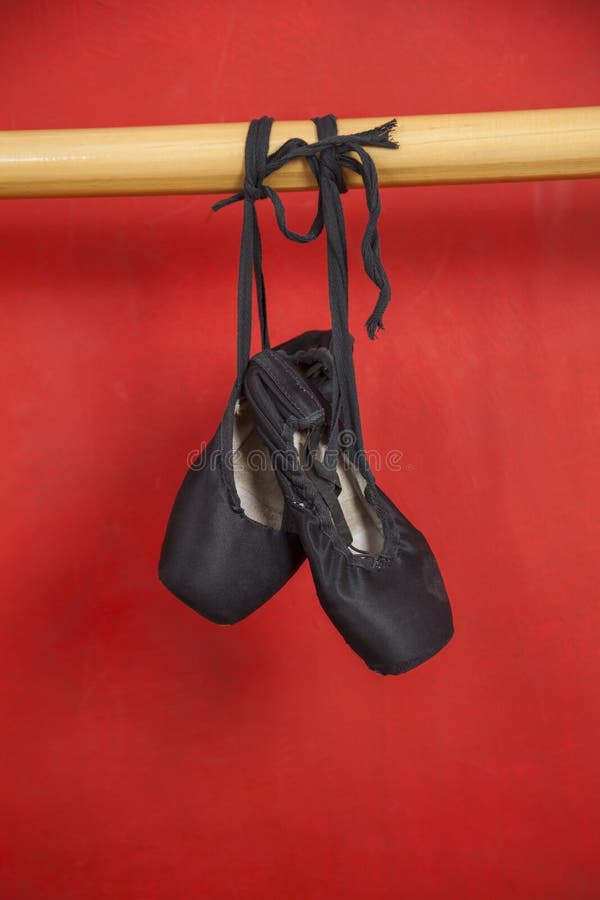 Ballet Shoes Hanging Handrail Stock Photos Free & RoyaltyFree Stock