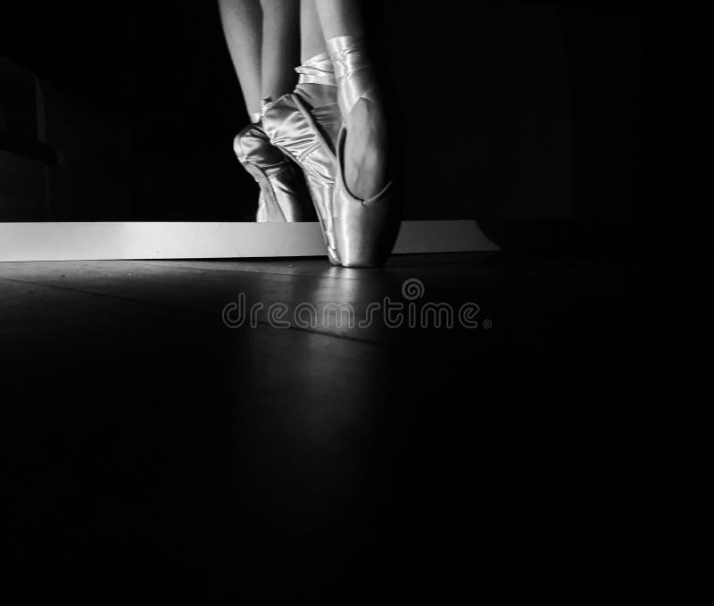 Ballet shoes stock image. Image of dancer, floor, dancing 164272705
