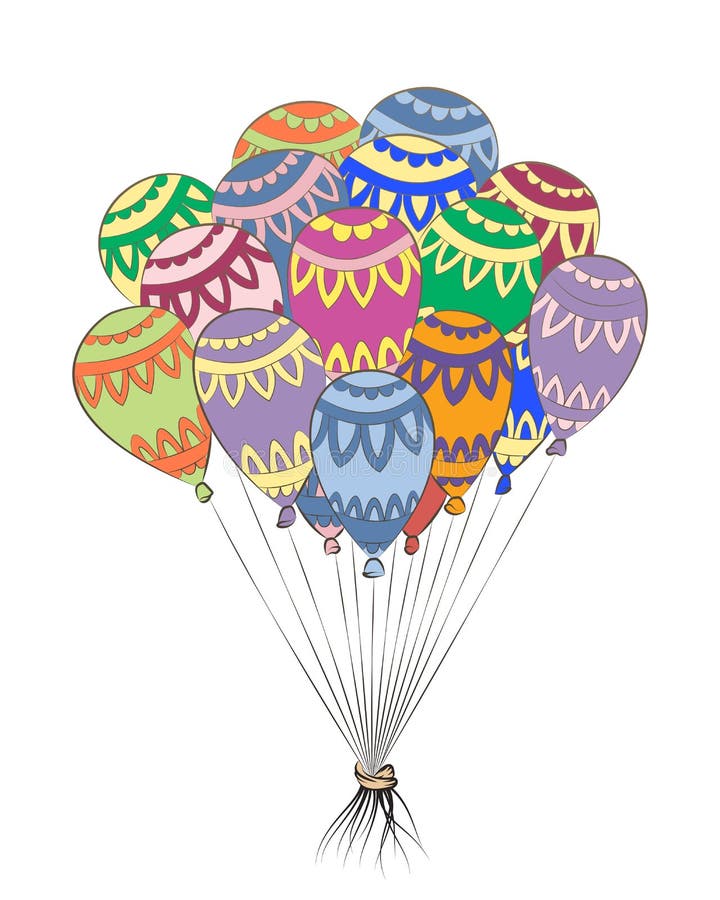Ballon D Embrouillement De Zen Zentangle De Joyeux Anniversaire Billes D Air Colorees Illustration De Vecteur Illustration Du Ballon Billes Ballon D Embrouillement De Zen Zentangle De Joyeux Anniversaire Billes D Air Colorees Illustration De Vecteur Illustration Du Ballon Billes