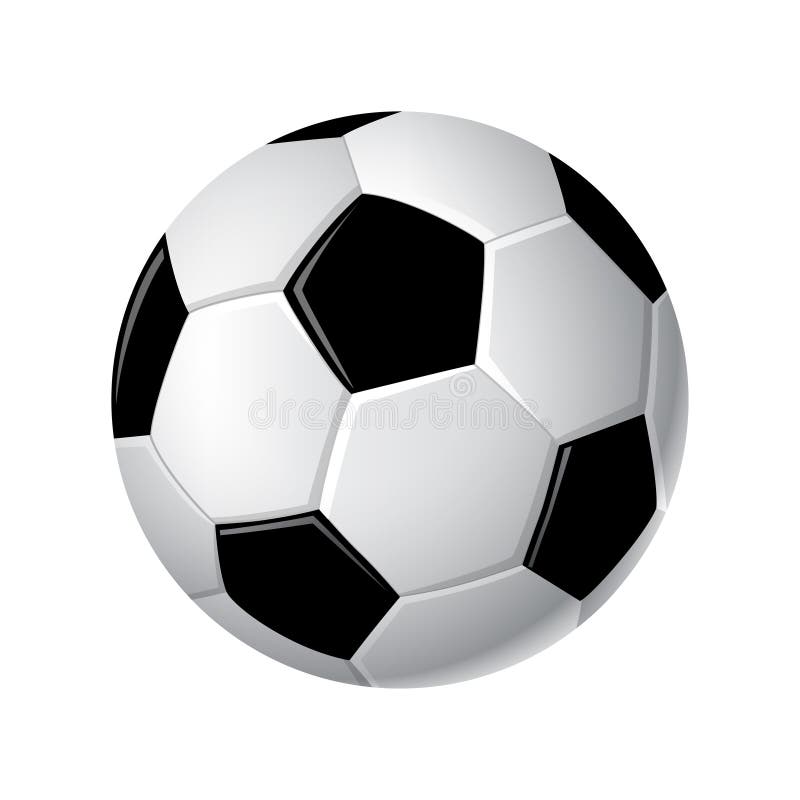 Un Réaliste Ballon De Football / Soccer Courbe Sur Un Champ D'herbe De Jeu  Texturé. Clip Art Libres De Droits, Svg, Vecteurs Et Illustration. Image  66714985