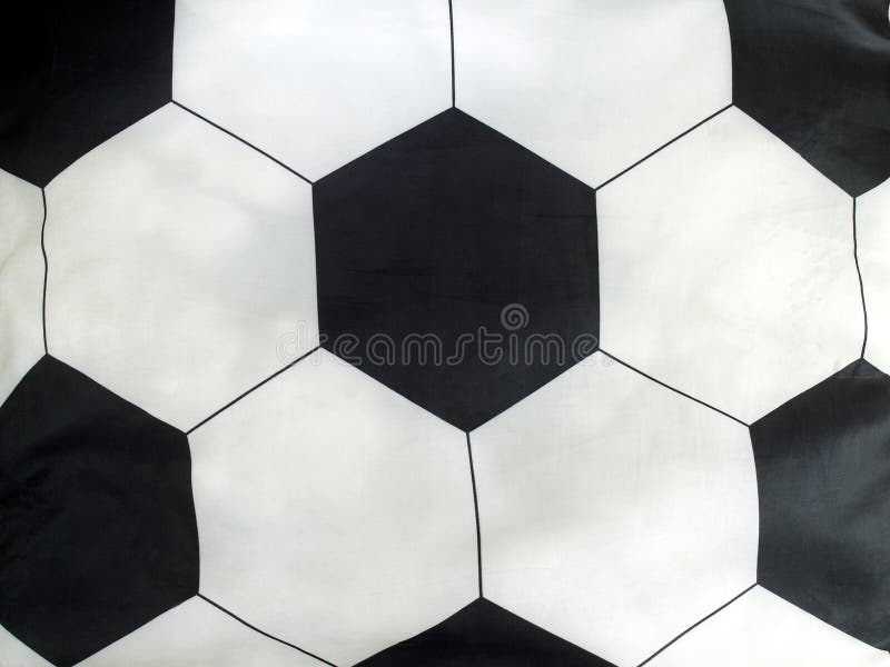 Ballon de football rayé d'oreiller images stock Ballon de football rayé d'oreiller images stock