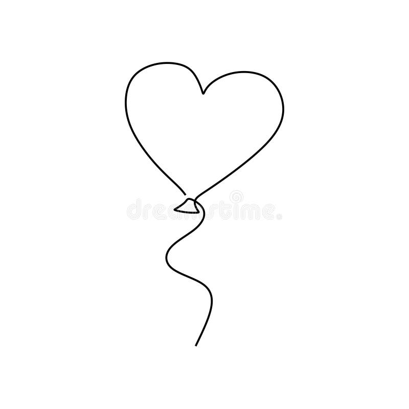 Coeur Autocollant. Relatif Au Symbole De Décoration. Conception Simple  Modifiable. Illustration Simple Illustration Stock - Illustration du  graphisme, contour: 276550127