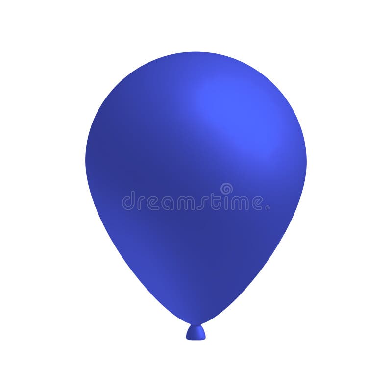 Ballon multicolore en marbre pour la fête isolé sur fond blanc