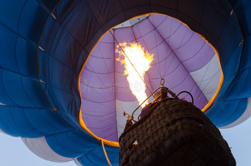 Ballon à air chaud photos libres de droits Ballon à air chaud photos libres de droits