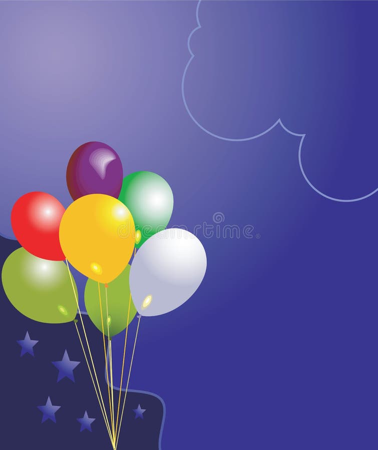 Free Vectors  two balloons tied with a ribbon