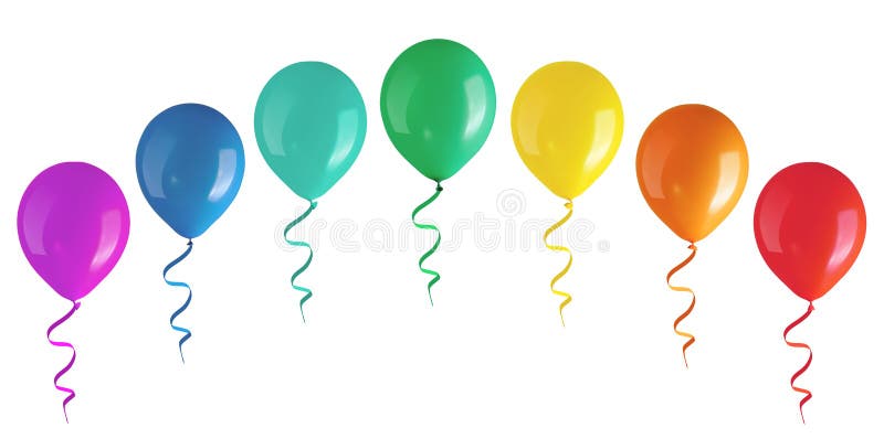 Balloons stock photo. Image of celebrate, helium, blow - 31528142