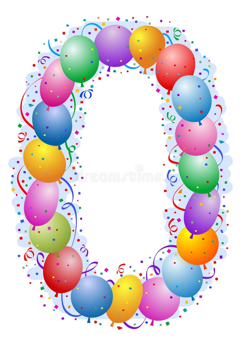 Balloons Confetti Number Stock Illustrations 9,775 Balloons Confetti