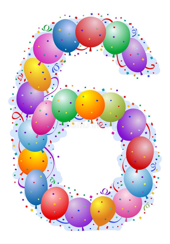 Balloons Confetti Number Stock Illustrations 9,889 Balloons Confetti