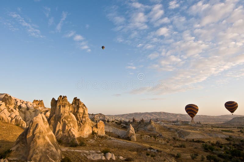 Balloons over Cappadocia