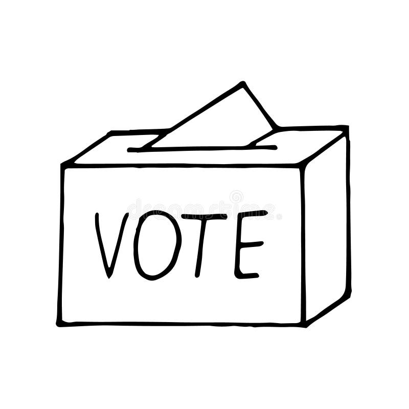Continuous one line drawing man Putting Vote Paper into Election Box for  General Regional or Presidential Election Voting concept Single line draw  design vector graphic illustration 15278870 Vector Art at Vecteezy