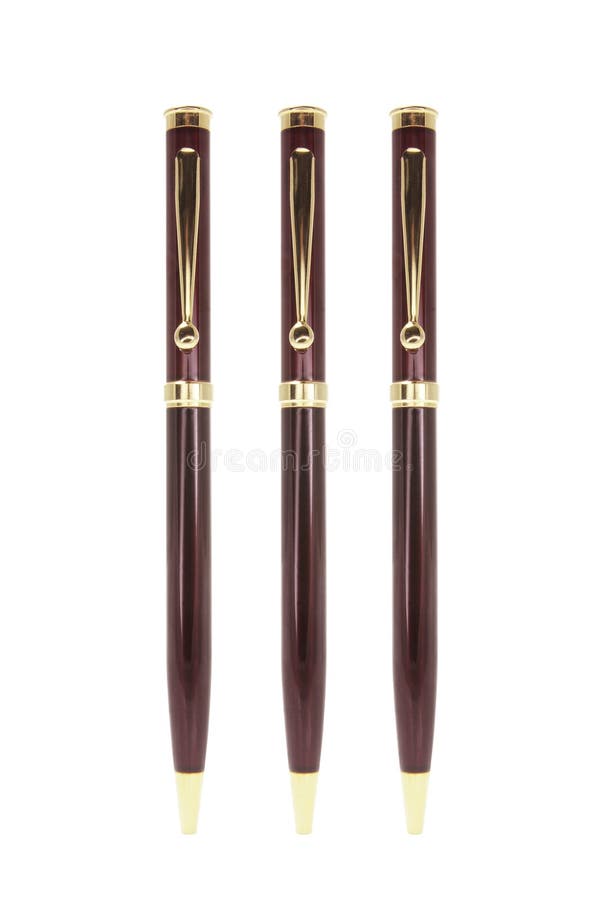 Ballpoint Pens in Glass Jar Stock Photo Image of cutout, studio 10777390