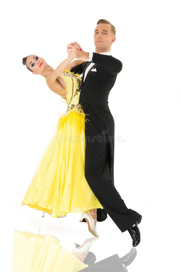 Premium Photo | Ballroom dance couple in a dance pose isolated on white  background. ballroom sensual proffessional dancers dancing walz, tango,  slowfox and quickstep