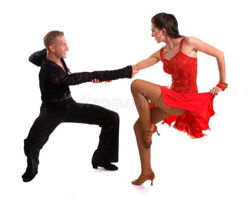 Ballroom Dancers Latin 10 stock image. Image of dancers 14005093