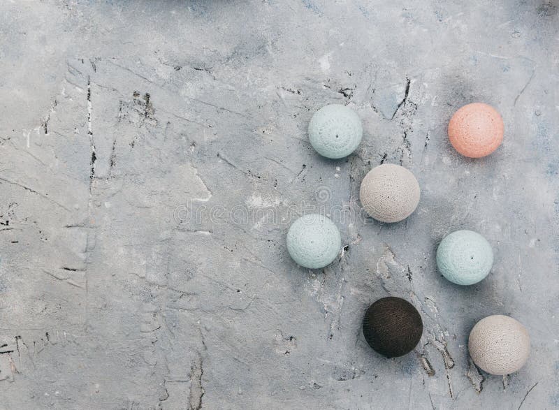 Balls on stone table. Abstract background, royalty free stock photography Balls on stone table. Abstract background, royalty free stock photography