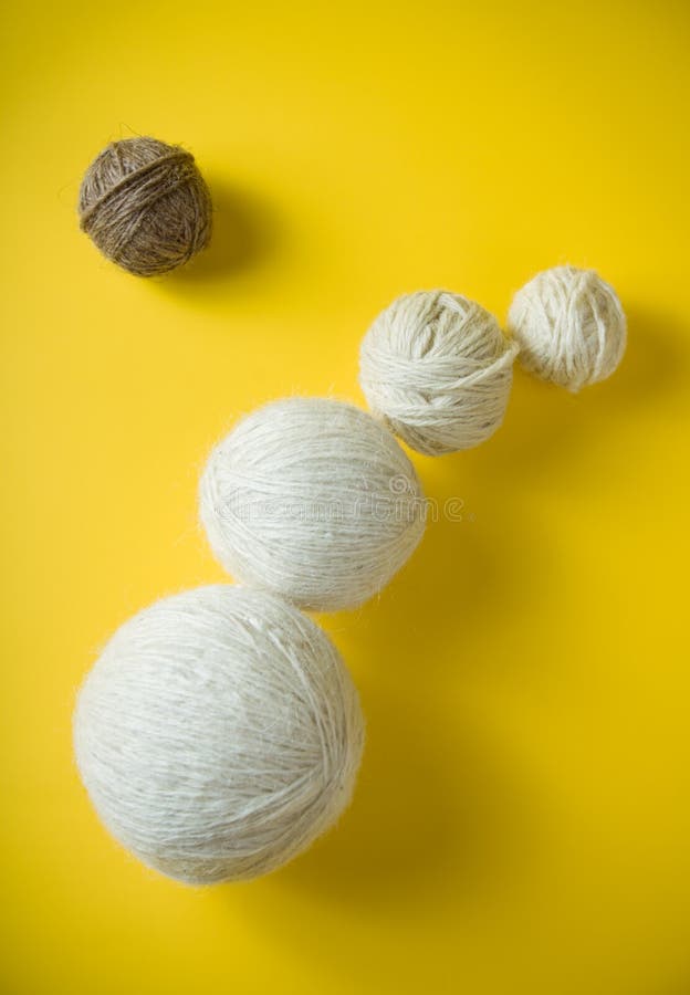 Balls of yarn