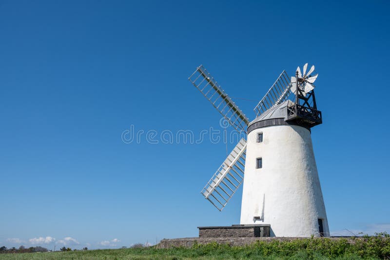Ballycopeland Windmill stock photography