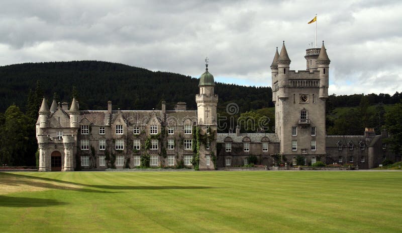Schloss Schottland, sommer Residenz aus.
