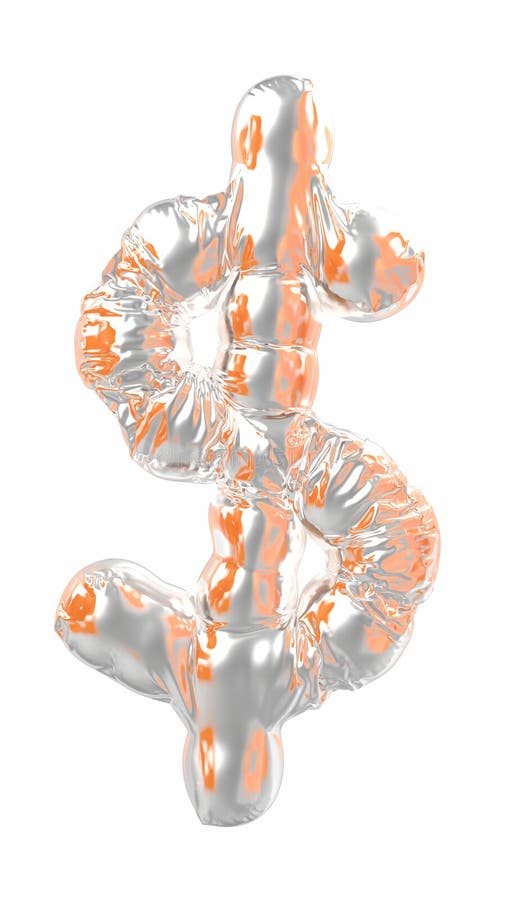 Balonowy dolarowy znak Realistyczna ilustracja odizolowywaj?cy 3D bia?ego z?ota helu balonu chrzcielnicy z?oty tekst Dekoracja el royalty ilustracja Balonowy dolarowy znak Realistyczna ilustracja odizolowywaj?cy 3D bia?ego z?ota helu balonu chrzcielnicy z?oty tekst Dekoracja el royalty ilustracja