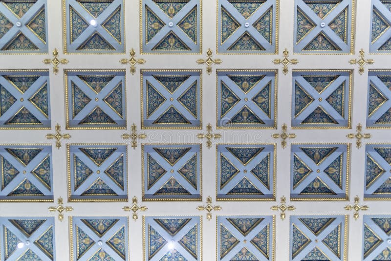 Ceiling of the Rafael Hall in The Hermitage St Petersburg Russia