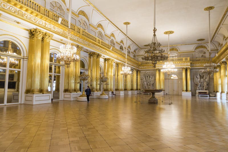 Armorial Hall The State Hermitage Museum St Petersburg Russia