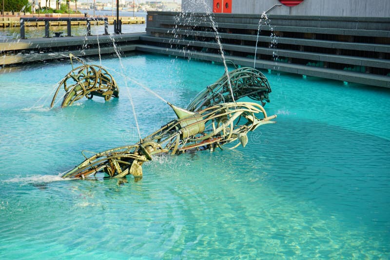 Harborplace Light Street Pavilion in Baltimore MD Editorial Stock Image