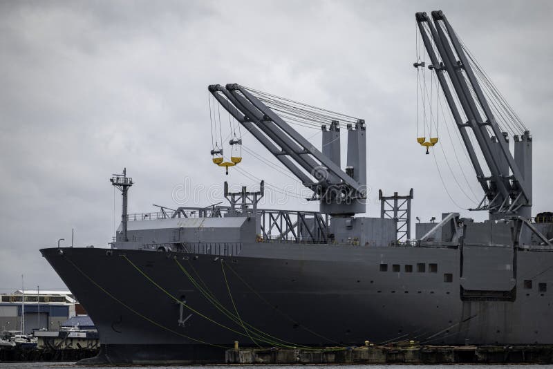 Baltimore, MD October 2 2022 Container Ship at Baltimore Port Stock