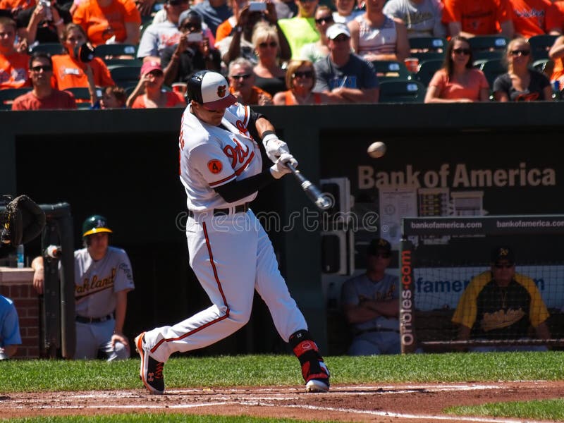 Baltimore Orioles Manny Machado royaltyfria bilder