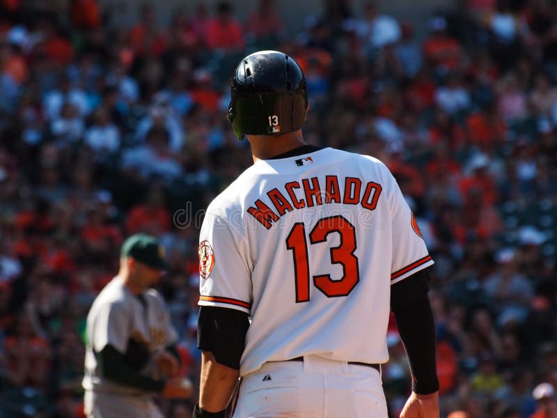 Baltimore Orioles Manny Machado royaltyfri fotografi