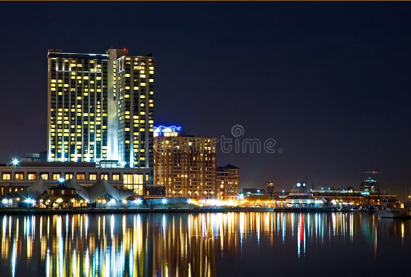 Baltimore Waterfront Condos Stock Image Image of condos, marine 1172073