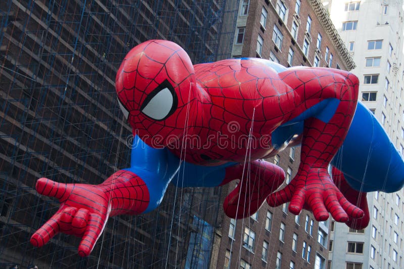 Balão do Spiderman fotos de stock royalty free Balão do Spiderman fotos de stock royalty free