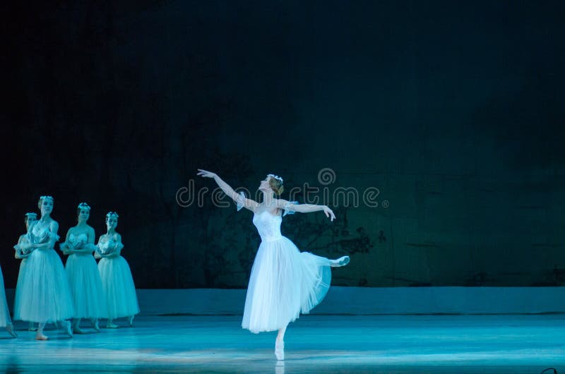 Ballet clássico Giselle fotos de stock