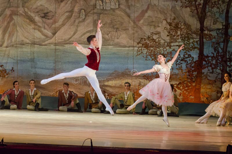 Ballet clássico Giselle fotos de stock