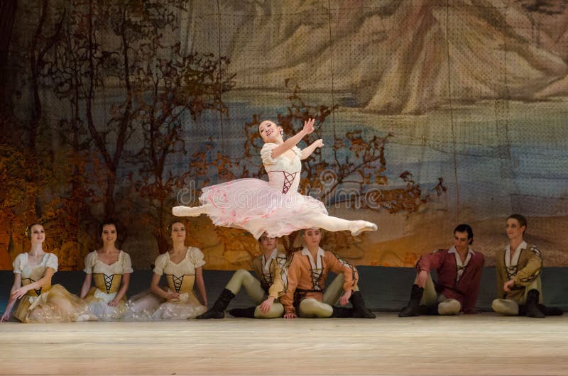 Ballet clássico Giselle foto de stock