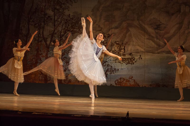 Ballet clássico Giselle fotos de stock royalty free