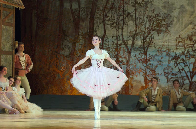 Giselle, o ballet clássico imagem de stock