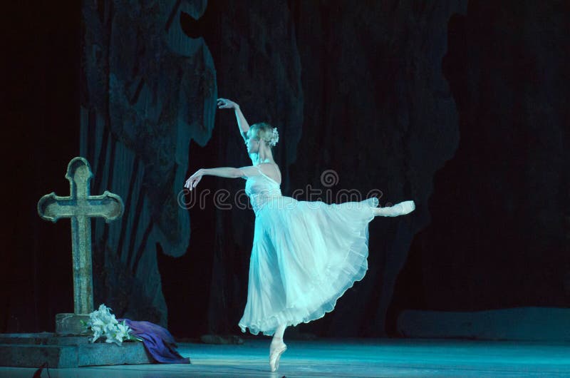 Giselle, o ballet clássico fotografia de stock royalty free