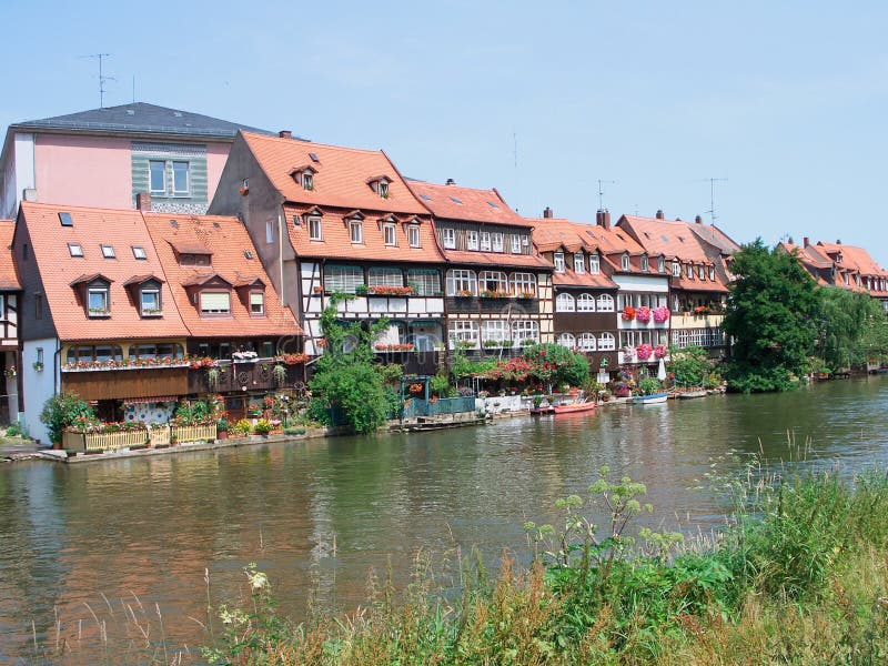 Bamberg, Germany stock photo. Image of blue, house, ages 18091340