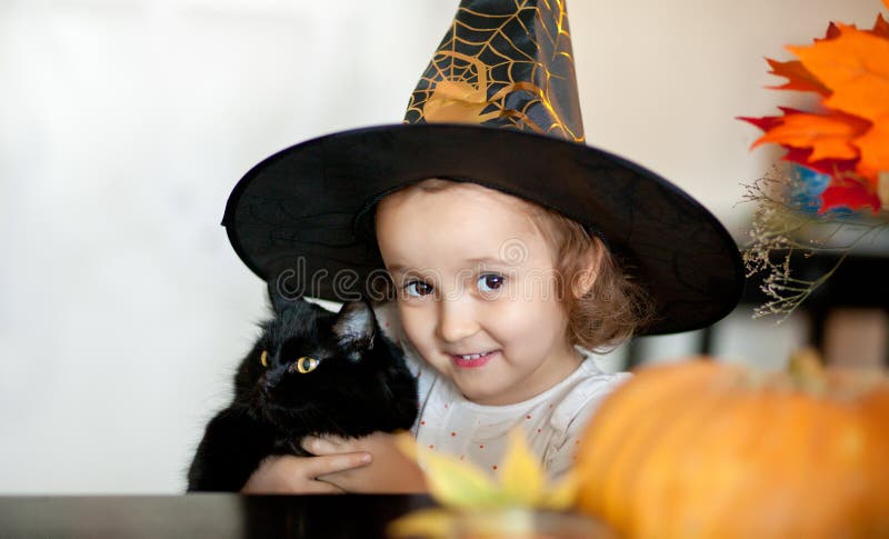 Costume da eroe da gatto nero per bambina