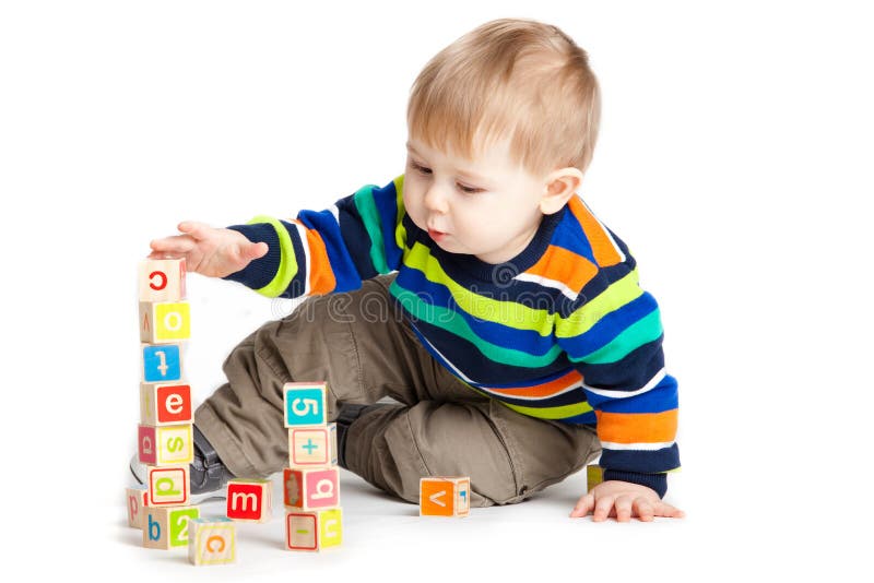 64 Ragazzi Ragazze Bambini lettera i cubi giocattolo educativo Alfabeto Blocchi Cubi 