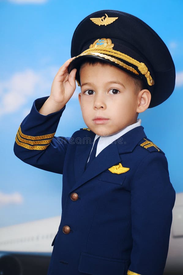 Costume da pilota aereo per un bambino