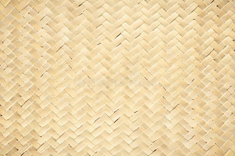 Bamboo basket stock image