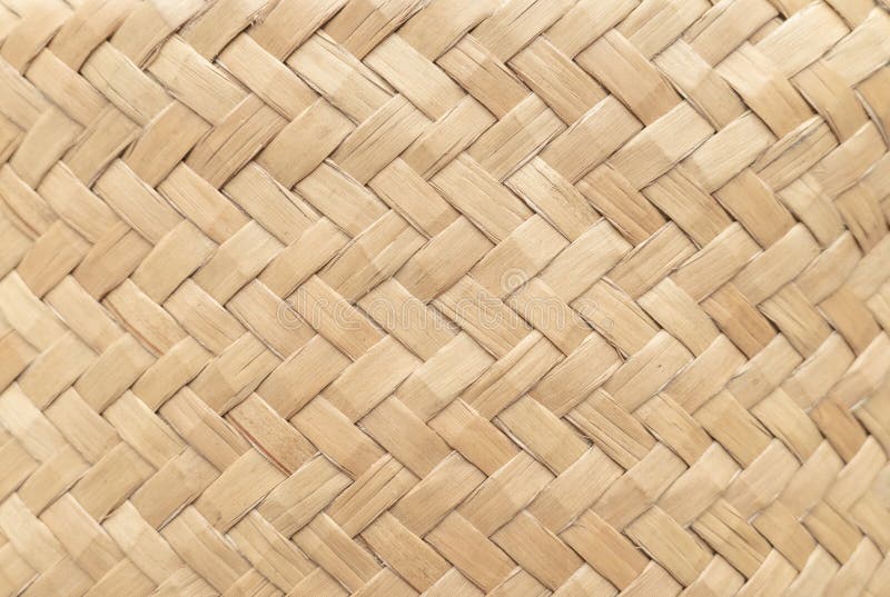 Bamboo basket texture for use as background . Woven basket pattern and texture