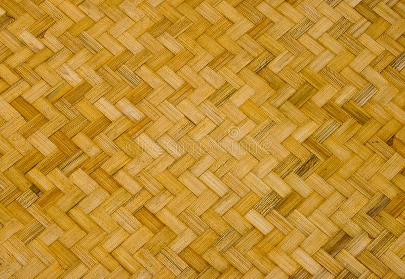 Bamboo Basketry stock image