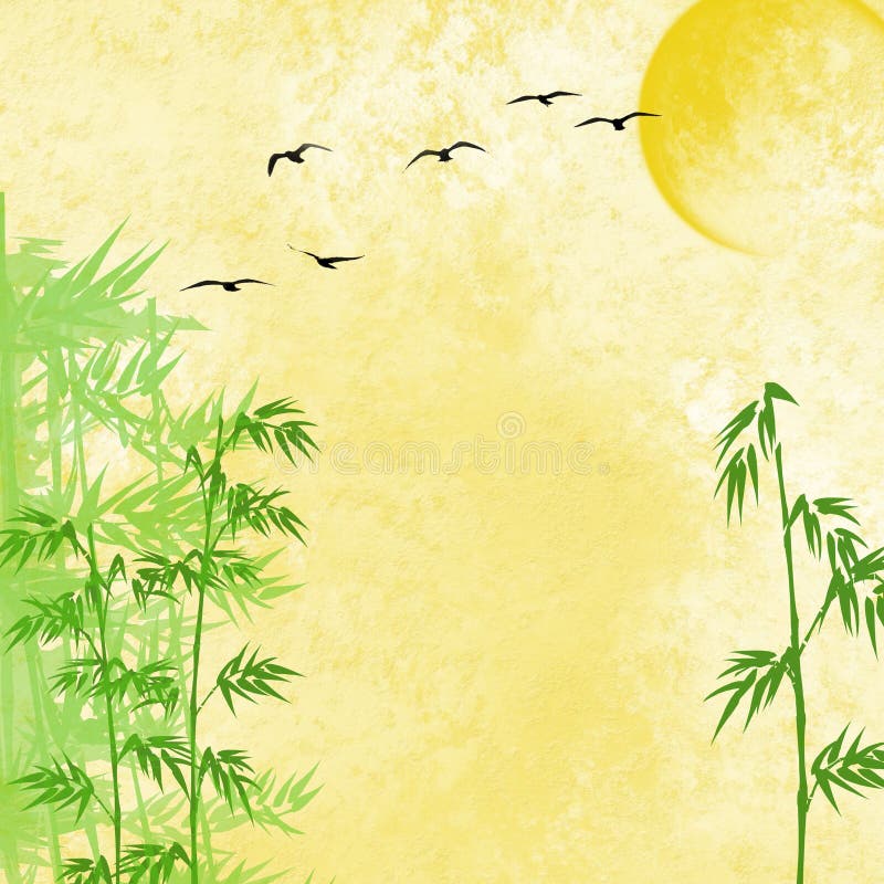 Bamboo and birds